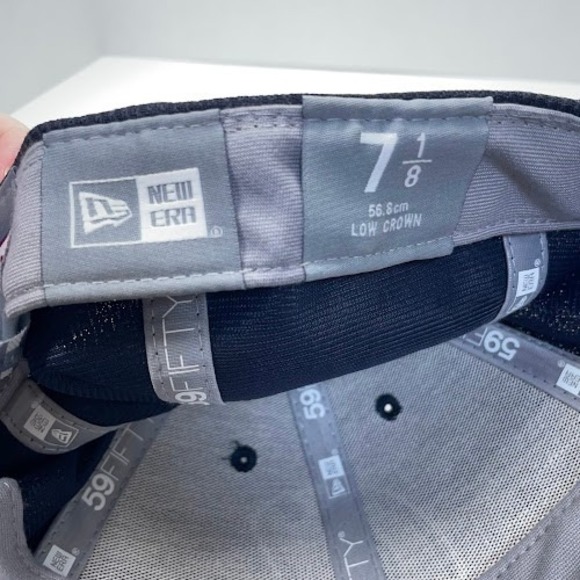 New Era Atlanta Braves Fitted Hat MLB Authentic Collection 59FIFTY 7 1/8 NWOT - Picture 8 of 11